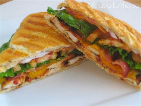 BBQ Chicken Panini - Life In The Lofthouse