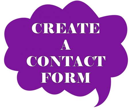 How to Create a Contact Me Form For Your Blog | Contact Me Form Tips