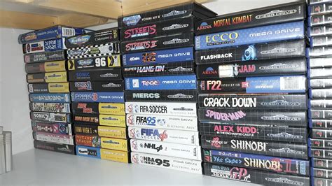 My SEGA Mega Drive Collection : r/gamecollecting