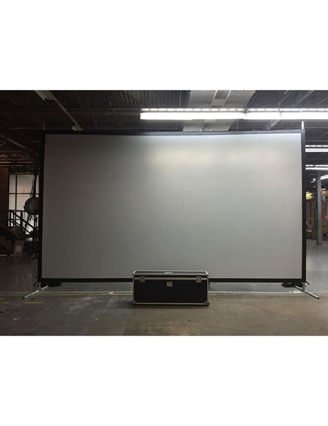 230″ FAST FOLD 16’9″ X 9’5″ FRONT/REAR PROJECTION SCREEN – Good Dog Digital