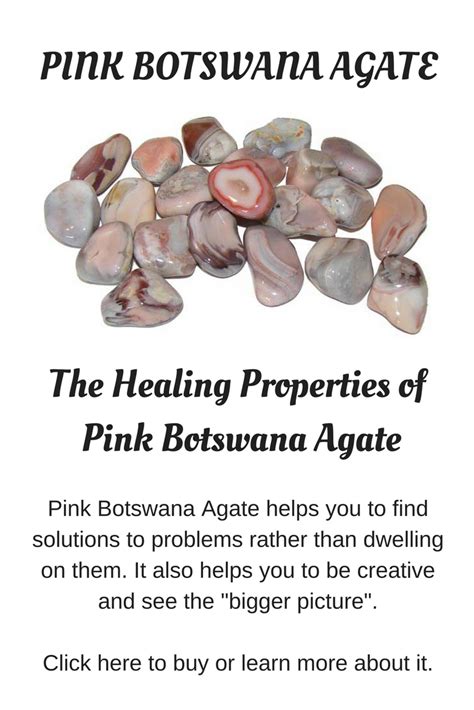 The Healing Properties of Botswana Agate - Stones for Sale Crystals For ...