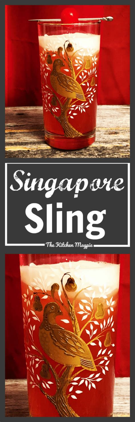 Singapore Sling - The Kitchen Magpie