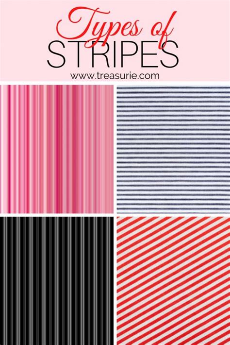 Stripe Patterns - All About the Types of Stripes | TREASURIE