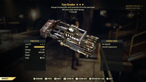 Fallout 76: Face Breaker by SPARTAN22294 on DeviantArt