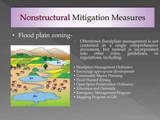 types of flood & flood mitigation/management techniques - damages | PPT