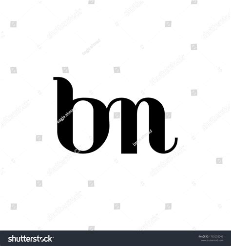 B M Logo Design Vector Sign Stock Vector (Royalty Free) 1792033049 ...