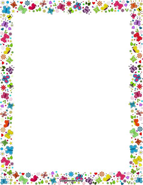 Easter Page Borders Free - ClipArt Best