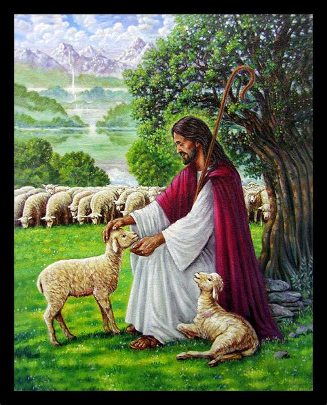 The Good Shepherd Painting by John Lautermilch - Fine Art America