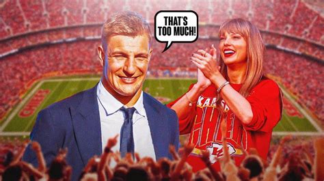 Rob Gronkowski gets brutally honest on Taylor Swift NFL coverage