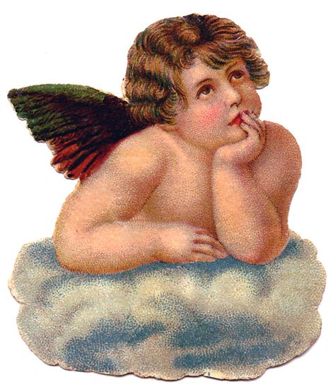 14 Cherub Angel Clipart - Beautiful! - The Graphics Fairy