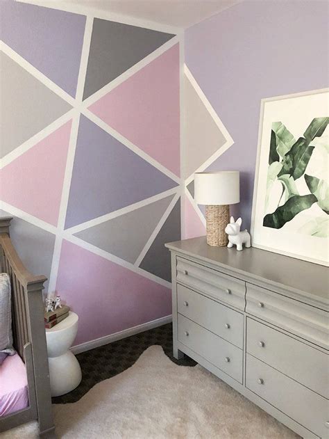 Pink and Purple Bedroom Accessories Luxury Home Decor Geometric Accent ...