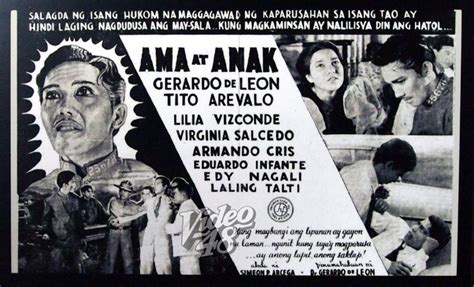 Video 48: MORE ON PRE-WAR TAGALOG MOVIES: GERARDO DE LEON AND TITO ...