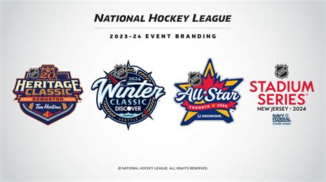 NHL unveils logos for 2023 Heritage Classic, 2024 Winter Classic, ASG ...