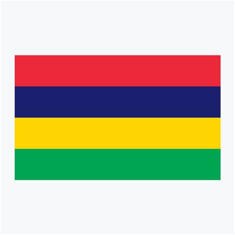 Flag of Mauritius (Single side without Logo - Tailored) - MKB Flags