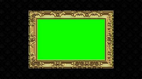 Green screen frame with background for your photo or video. - YouTube