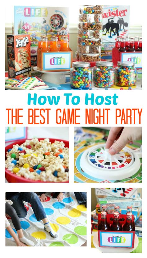 the family game night ideas are fun and easy to make