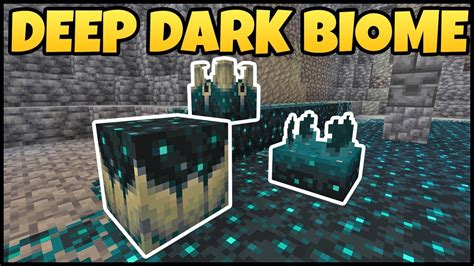 Where To Find DEEP DARK In MINECRAFT - YouTube