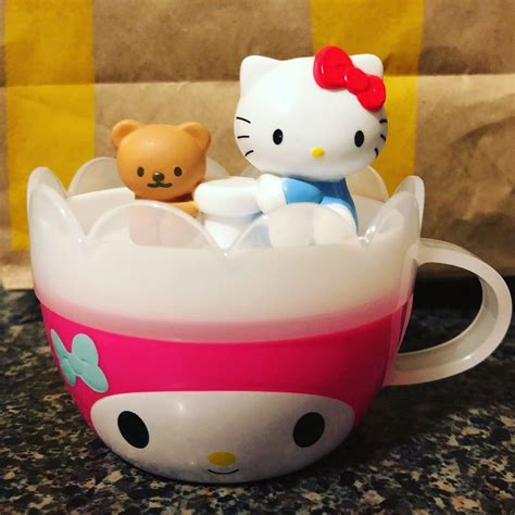 Hello Kitty Happy Meal toys from McDonald’s 11/2017 Toy teapot and cups ...