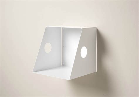 Buy Vinyl record storage box - Metal White