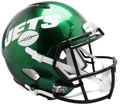 New York Jets 2019 SPEED Riddell Full Size Replica Football Helmet | eBay