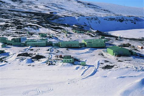 Aerial view of Scott Base | Antarctica NZ