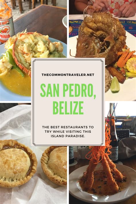 The Best Restaurants in San Pedro Belize - The Common Traveler