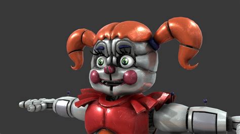 Circus Baby FNaF VR - Download Free 3D model by Faertoon [c52d713 ...