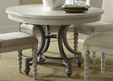 Harbor View III Extendable Round Dining Table from Liberty (731-T4254 ...