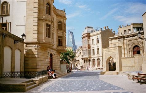 Architecture of old Baku