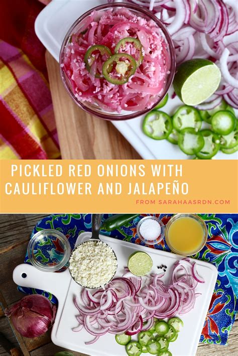 You Can Pickle That! Pickled Onions, Cauliflower & Jalapeño. - Sara ...