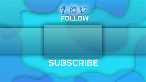 Blue color background 1024 x 576 pixels YT banner - veeForu