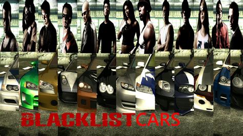 All Blacklist Cars Top Speed Test | Need For Speed Most Wanted 2005 ...