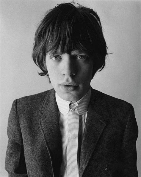 Portrait of a Young Mick Jagger Photograph by David Bailey - Fine Art ...