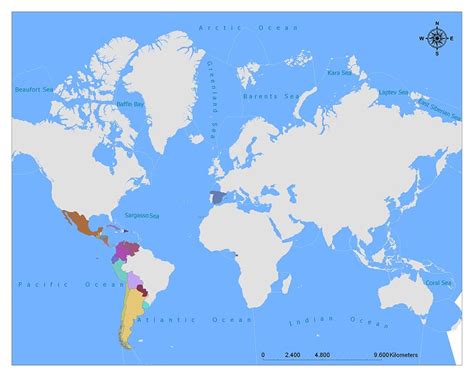 20 Spanish Speaking Countries (Plus Puerto Rico) Map & Facts