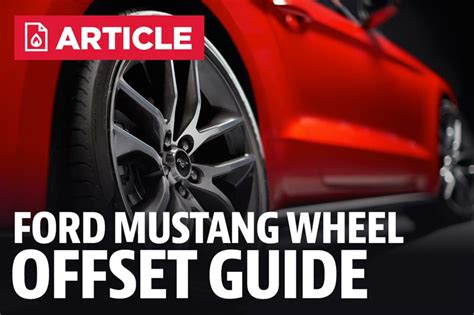 Ford Mustang Wheel Offset Chart - LMR.com