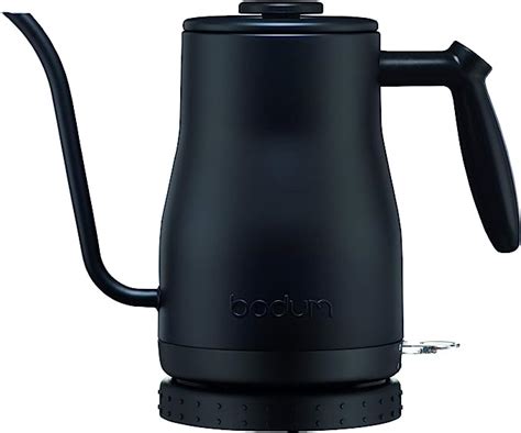 Amazon.com: Bodum 11940-01US Bistro Gooseneck Electric Water Kettle, 34 ...