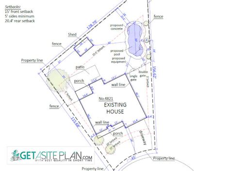 How To Read Site Plan: Symbols and Details