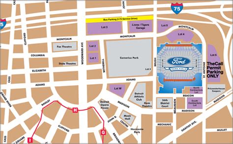 detroit ford field parking | Click here to download the PDF of the ...