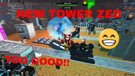 NEW ZED TOWER | REVAMPED VOID | (Roblox Tower Battles) - YouTube