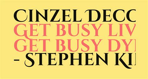 Cinzel Decorative Bold free Font - What Font Is