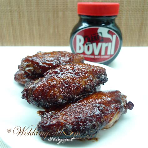 Let's get Wokking!: Sweet Bovril Winglets 保卫尔烤鸡翼 | Singapore Food Blog ...