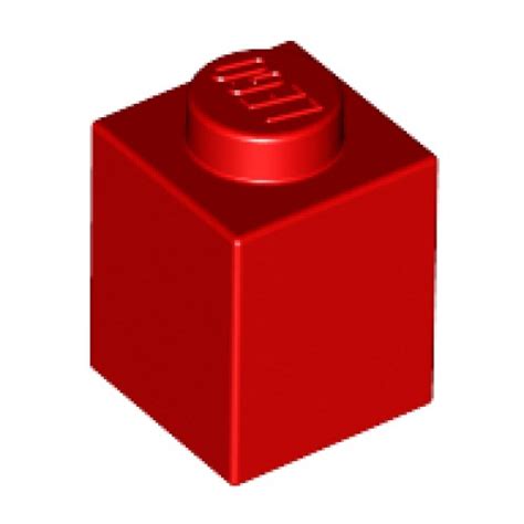 LEGO Part 3005 Brick 1 x 1 [Red] (300521) | iBricktoys: LEGO shop guide ...