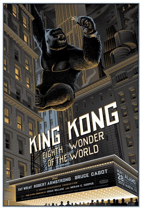 The Geeky Nerfherder: Movie Poster Art: King Kong (1933)