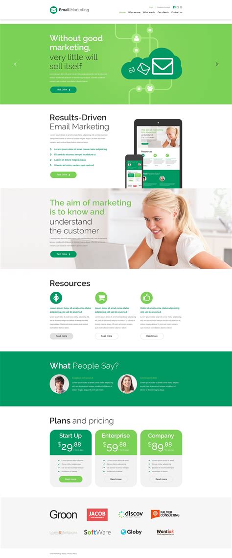 Marketing Website Template