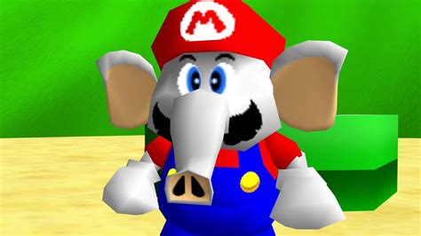 Random: Super Mario 64 Mod Adds Elephant Mario | Nintendo Life