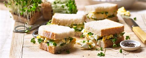 Recipe | Egg and Salad Cress Sandwiches | WS Bentley Salad Cress Growers