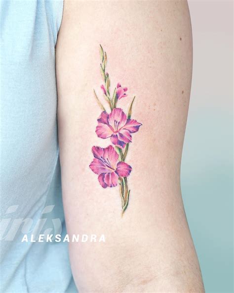 Share more than 57 gladiolus tattoo meaning best - in.cdgdbentre