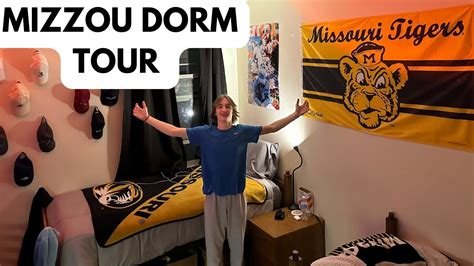 vlog ep.5 mizzou dorm tour - YouTube