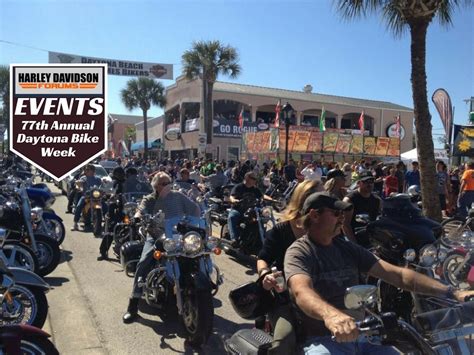 77th Annual Daytona Bike Week is Coming March 9-18 - Harley Davidson Forums