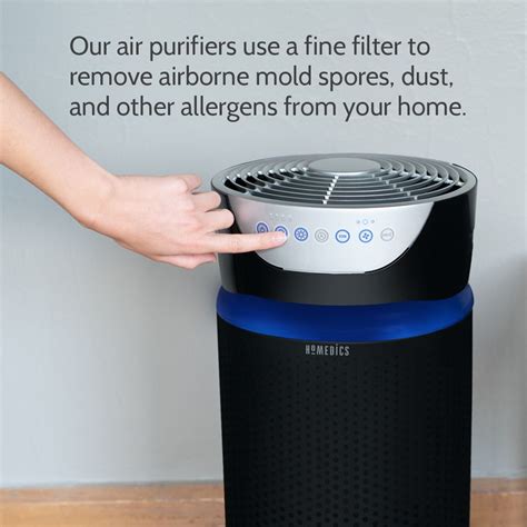 HoMedics® TotalClean® 5-in-1 Tower Medium Room Air Purifier | Purifier ...